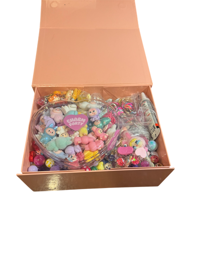Full Party in a box for 24 Bag charms!